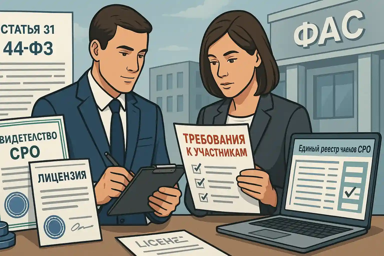 Документы, подтверждающие соответствие участника закупки требованиям п.1 ч.1 ст.31 Закона № 44-ФЗ