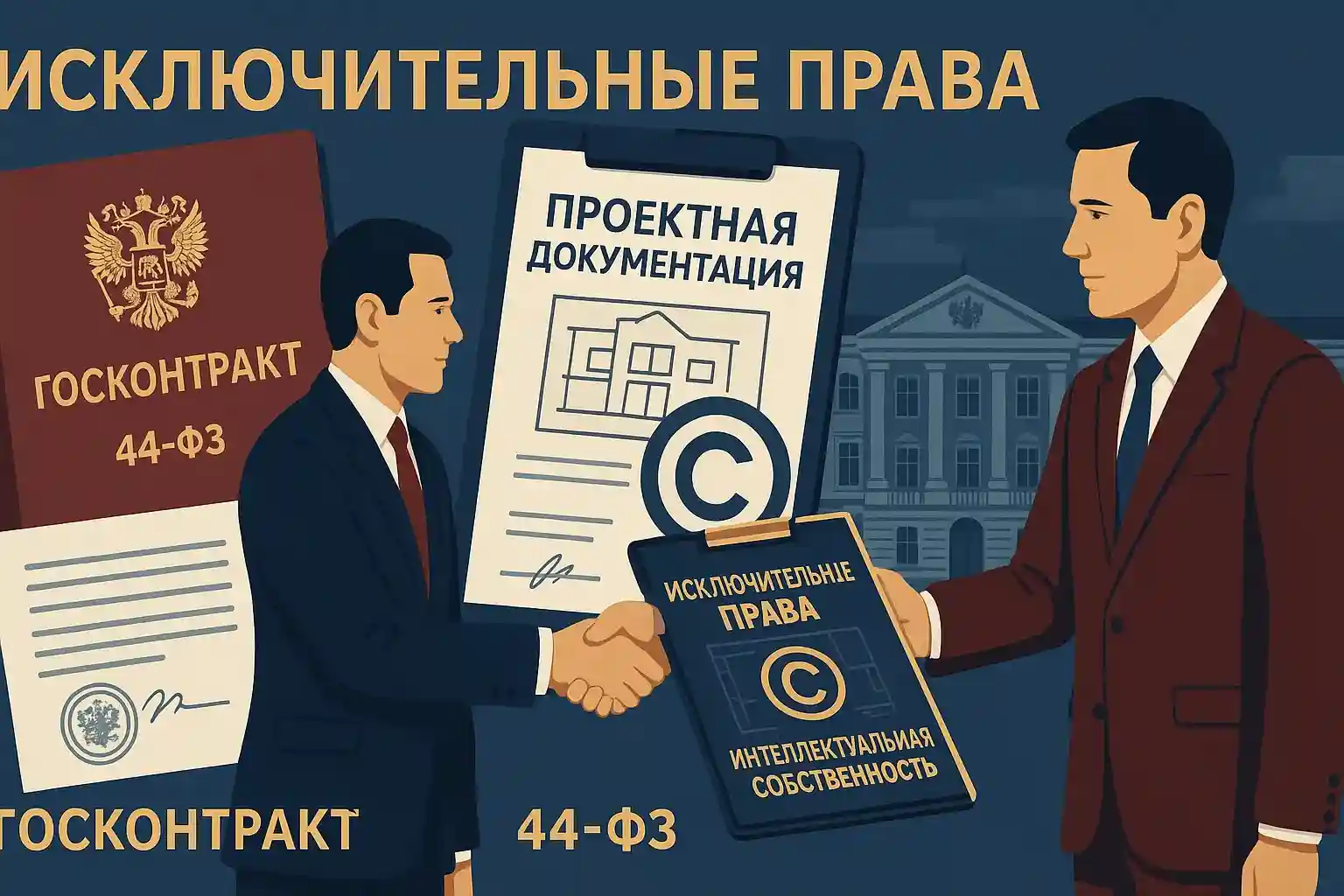 Исключительные права на проектную документацию, создаваемую по государственному (муниципальному) контракту