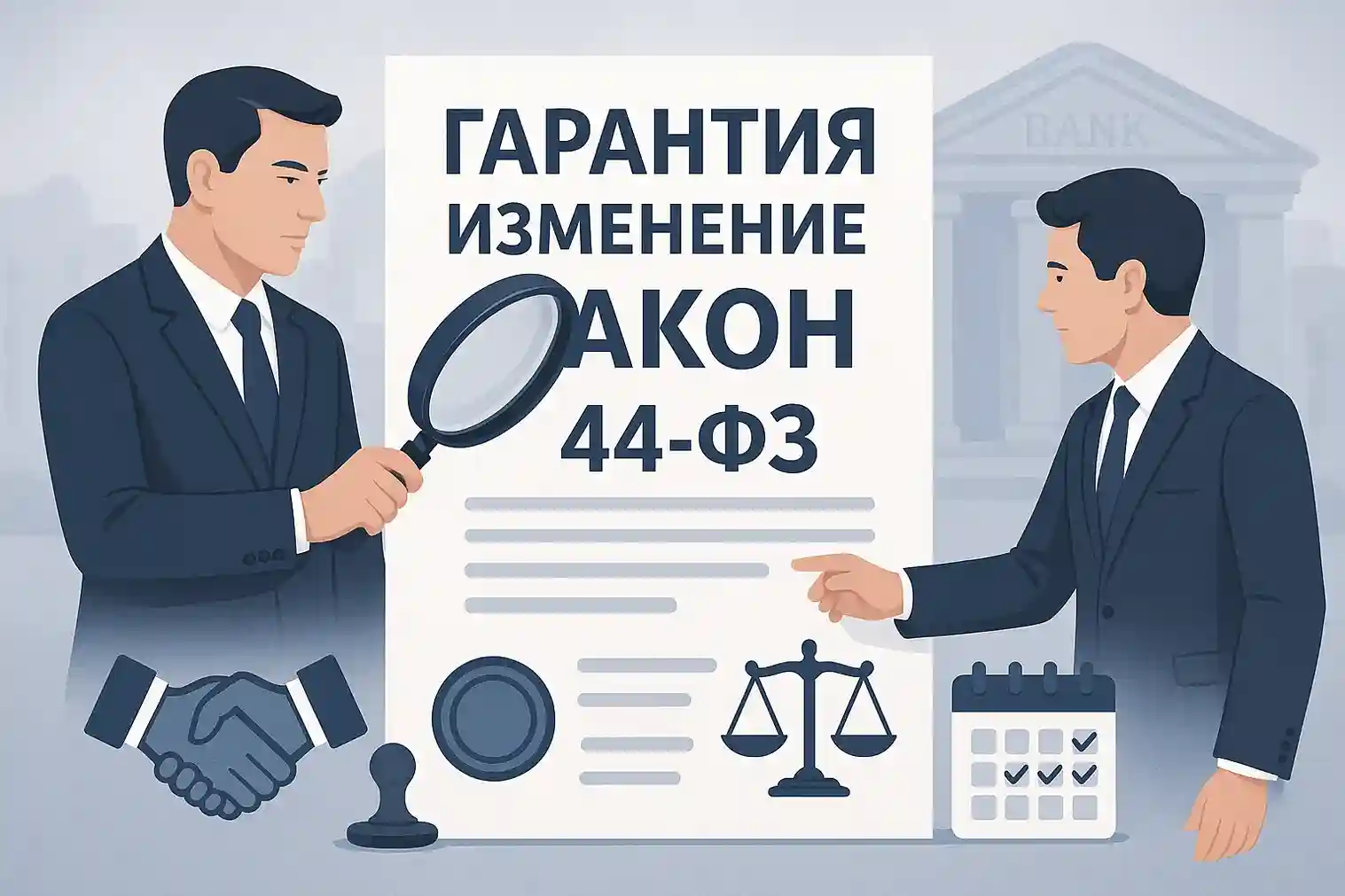 Изменение независимой гарантии по Закону № 44-ФЗ