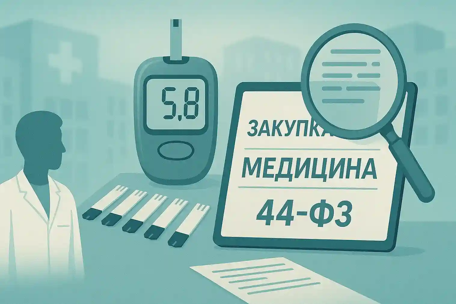 Особенности закупок тест-полосок по Закону № 44-ФЗ