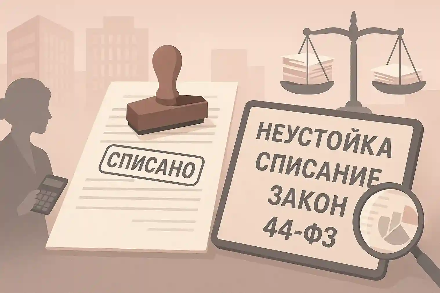 Списание неустоек по Закону № 44-ФЗ