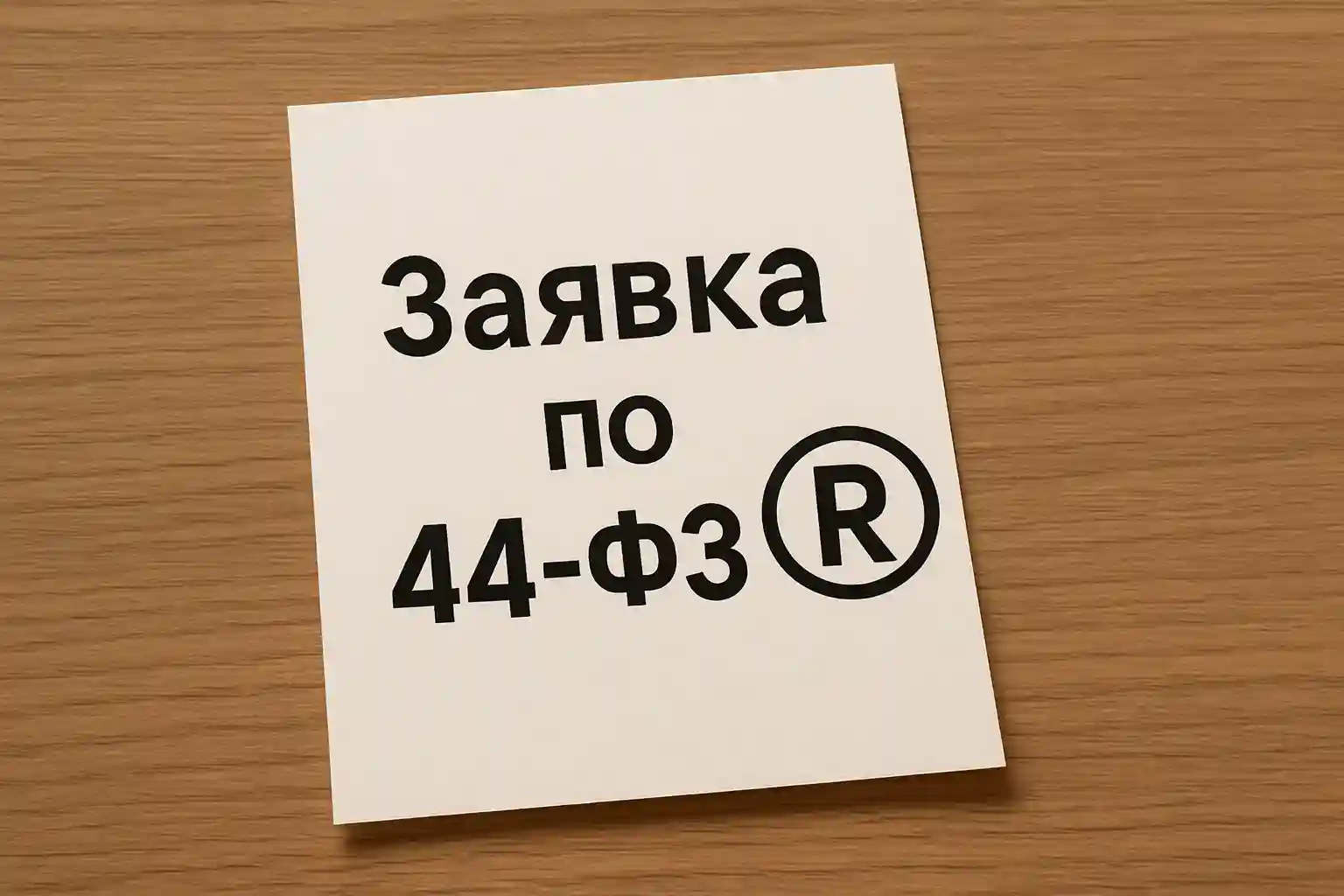 Товарный знак в заявке участника (Закон № 44-ФЗ)