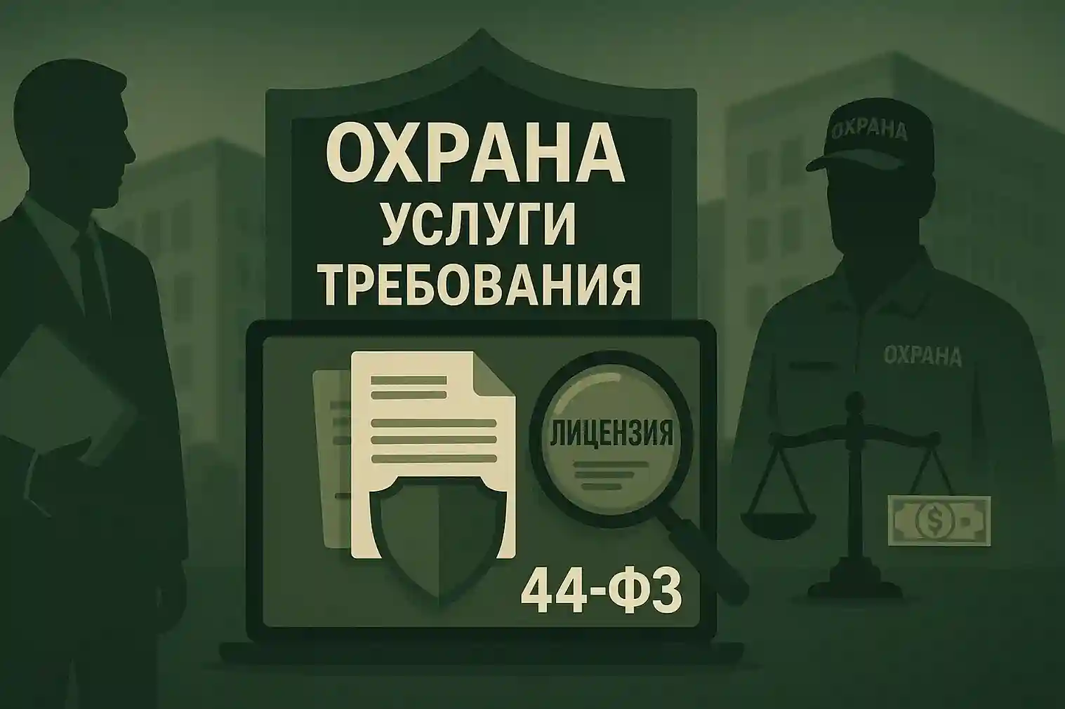 Требования к участникам закупки охранных услуг 