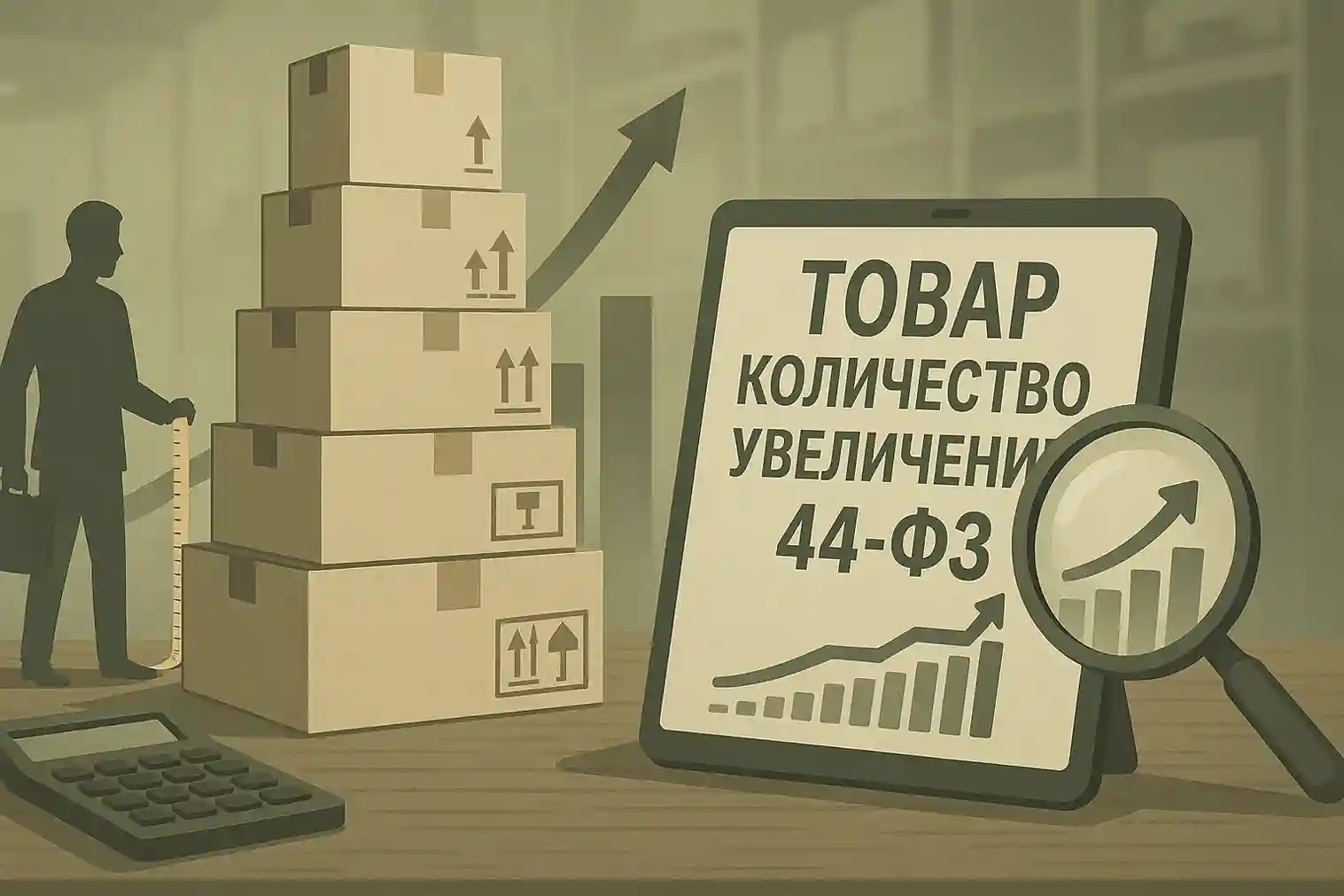 Увеличение количества поставляемого товара при заключении контракта