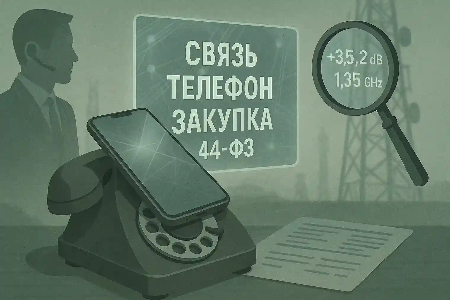 Закупка услуг телефонной связи по Закону № 44-ФЗ