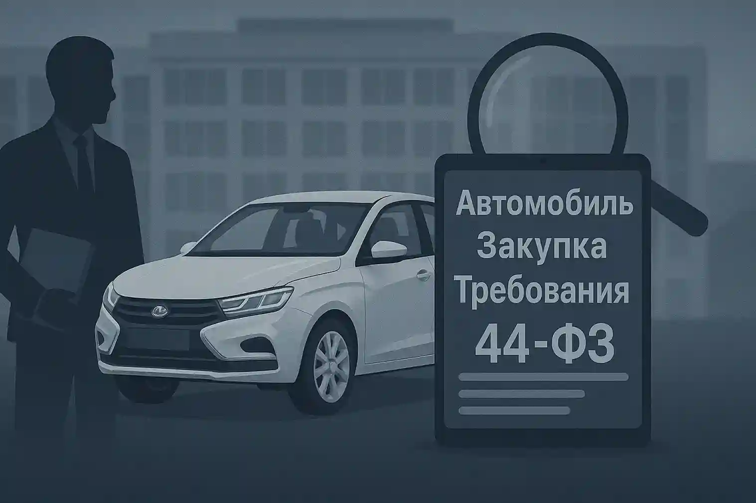 Закупки легковых автомобилей по Закону № 44-ФЗ